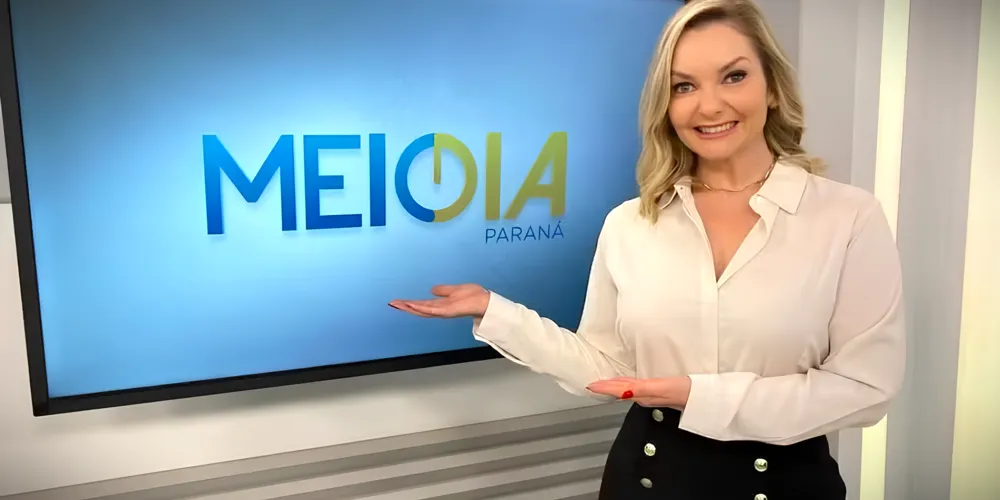 Viviane Mallmann é apresentadora do 'Meio-Dia Paraná', da RPC
