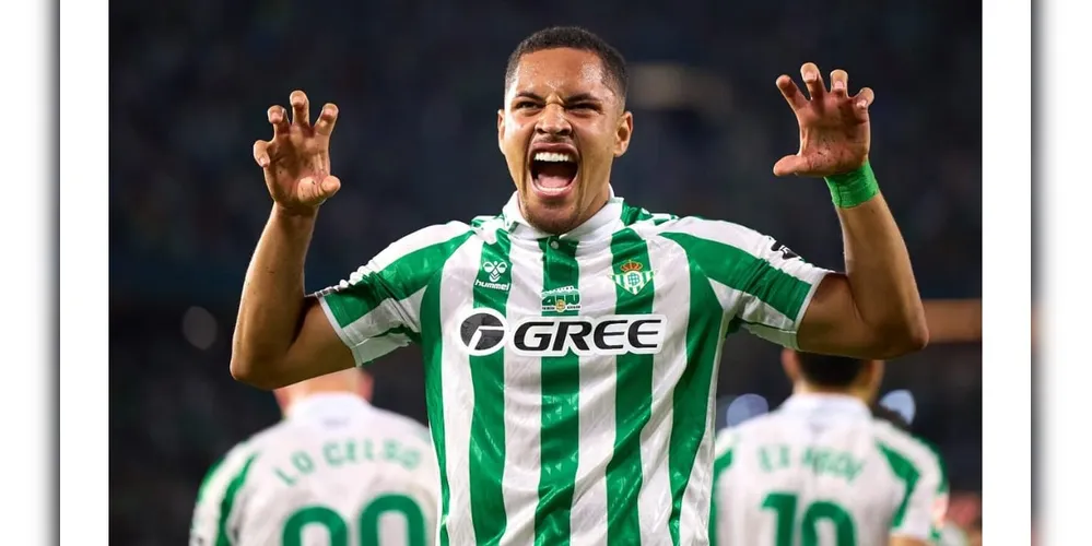 Vitor Roque foi emprestado ao Real Betis até junho de 2025