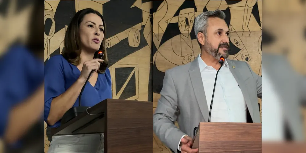 Mabel Canto (PSDB) e Fabio Silva (Podemos) prestaram contas do mandato, na Câmara Municipap