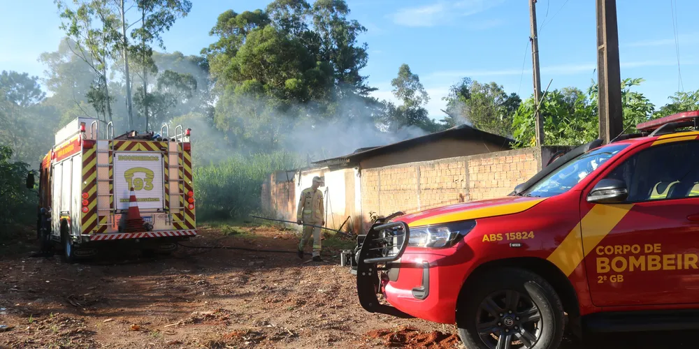 As causas do incêndio serão investigadas pelos órgãos competentes