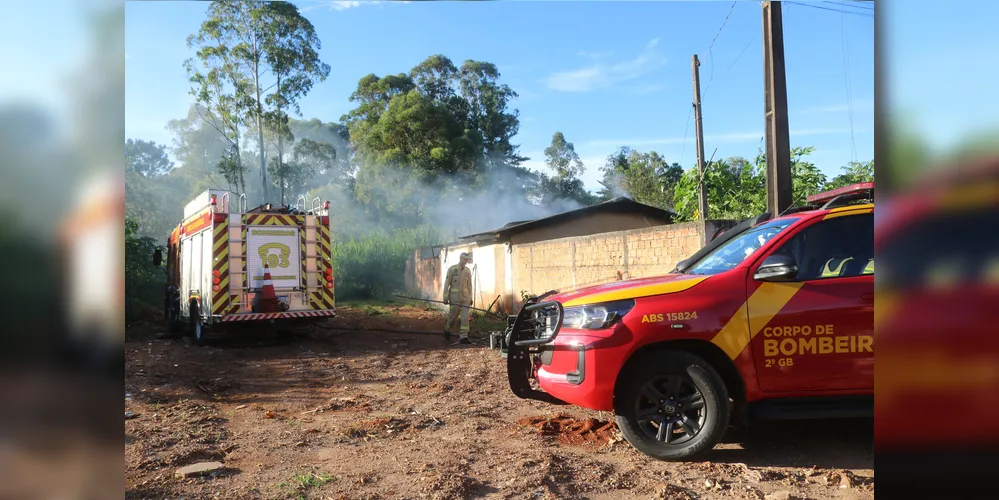 As causas do incêndio serão investigadas pelos órgãos competentes