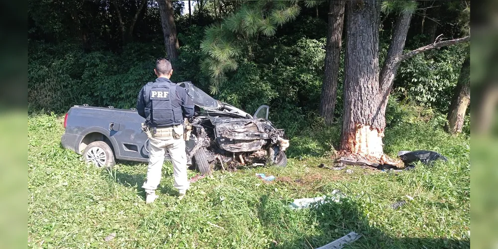 Uma equipe da Polícia Rodoviária Federal (PRF) registrou boletim de ocorrência