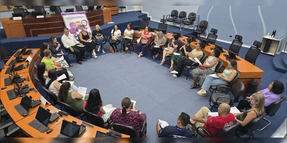 Câmara de Ponta Grossa recebeu reunião itinerante do Conselho dos Direiros da Mulher