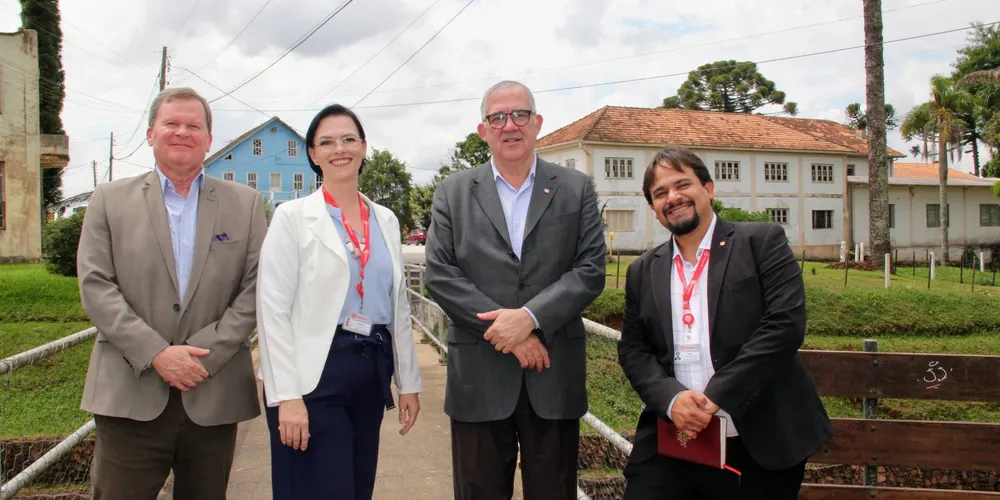 O diretor-presidente do Instituto Presbiteriano Mackenzie (IPM), reverendo Cid Caldas visitou o instituto nessa terça-feira (11)