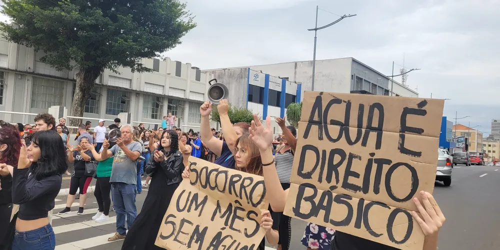 A mobilização começou às 14 horas