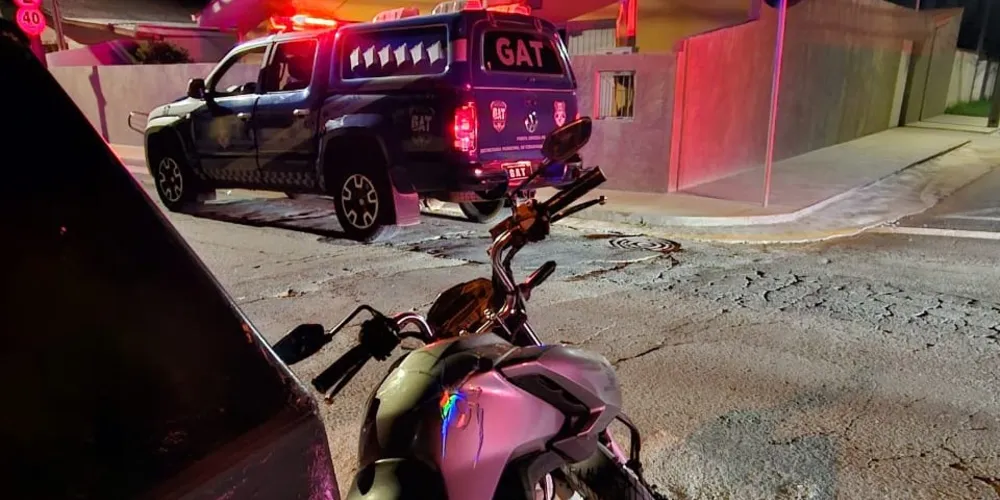 Motociclista tentou empreender fuga por oito quilômetros