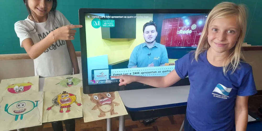 A videoaula do Vamos Ler e IMM foi uma das bases para os estudos da turma