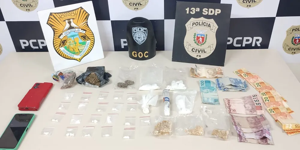 Mãe e filho foram conduzidos para a Cadeia Pública Hildebrando de Souza