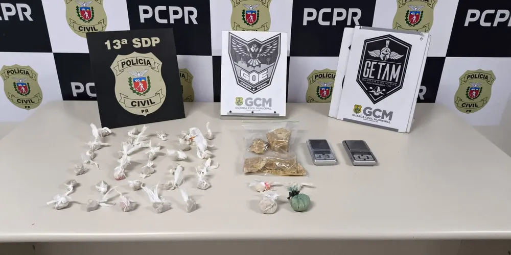 Responsável pelo depósito da droga será indiciado pelo crime de tráfico de drogas