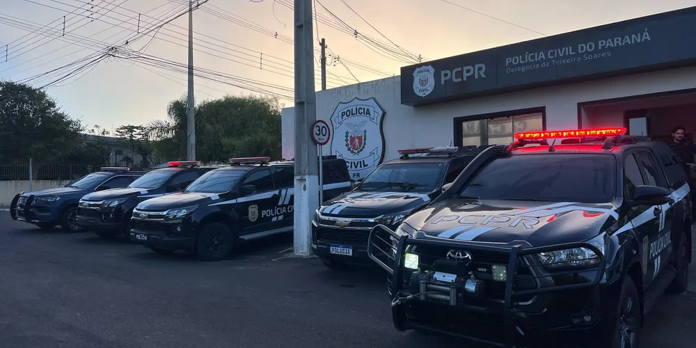 Presos foram encaminhados ao Presídio Hildebrando de Souza em Ponta Grossa