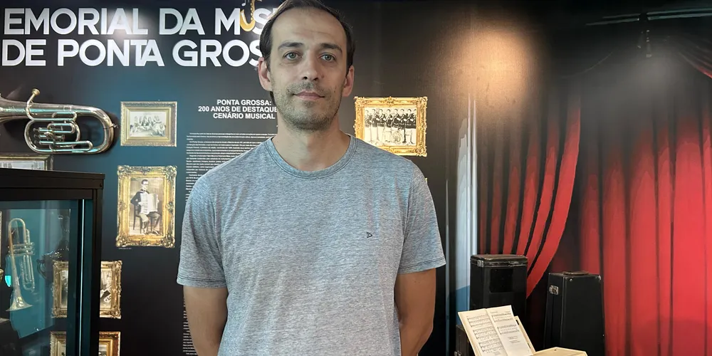 Rafael Rauski, maestro da Orquestra Sinfônica de Ponta Grossa, detalha o processo seletivo para novos músicos bolsistas