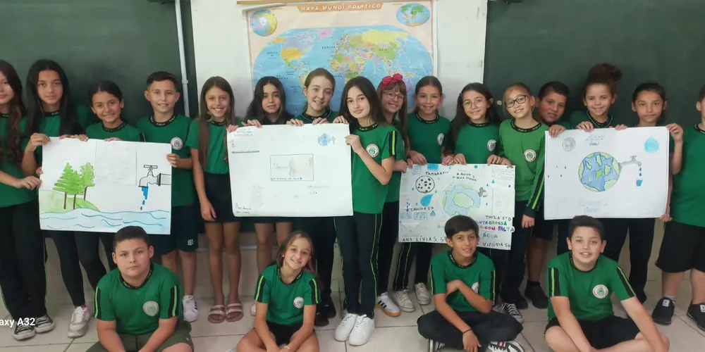 Educandos puderam colocar, no papel, seu aprendizado acerca do recurso