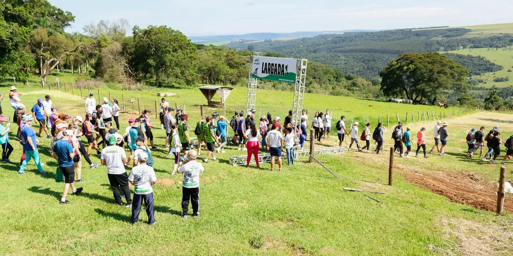 Com um percurso de 9 km em meio às paisagens deslumbrantes do Guartelá, a caminhada contará com estrutura completa