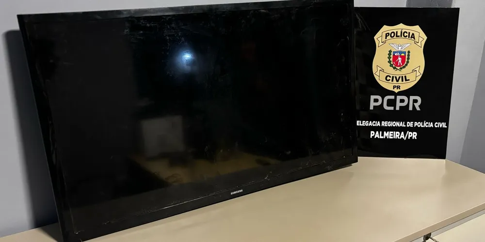 Suspeito foi conduzido para o presídio Hildebrando de Souza, em Ponta Grossa