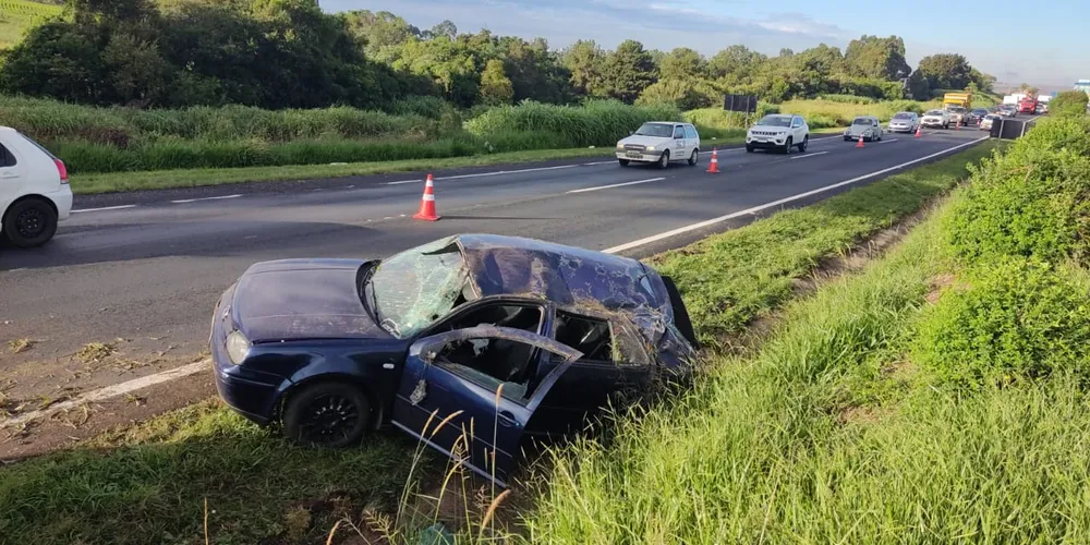 Motorista foi encaminhado para atendimento hospitalar