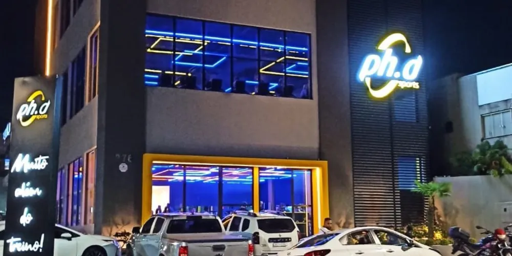 Academia tem moderna estrutura em Ponta Grossa