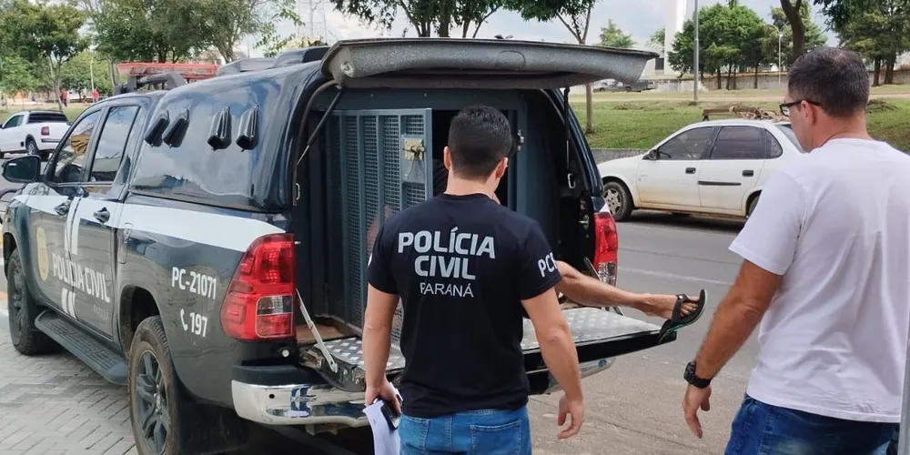 A Polícia Civil de Castro prendeu preventivamente o autor de tentativa de homicídio