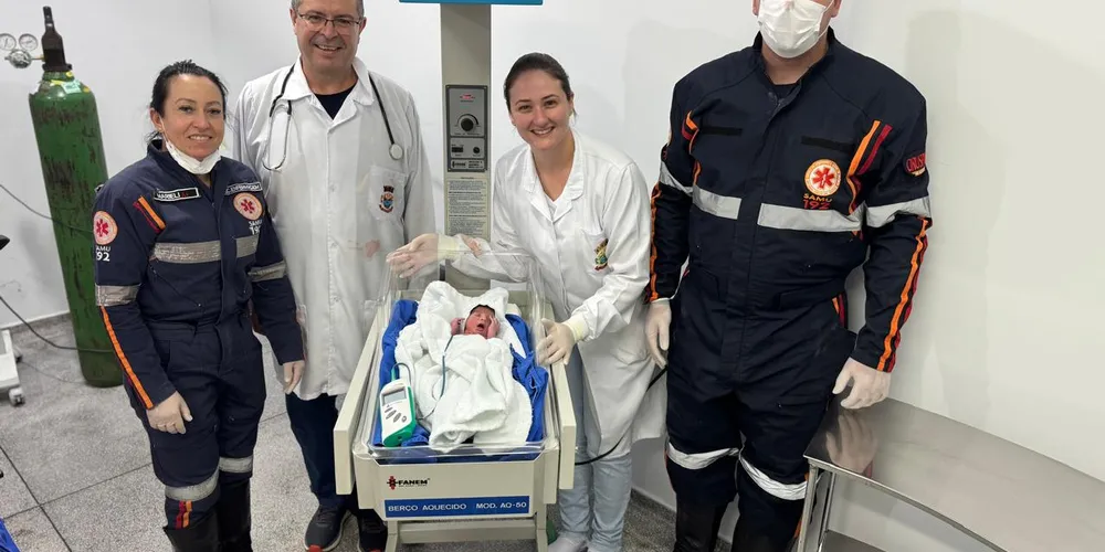 A ocorrência teve início na Unidade de Saúde da Família, em Pinhal de São Bento