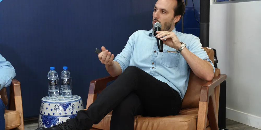 O gerente da Agroleite, Gustavo Viganó, comentou sobre a importância da feira para a região.