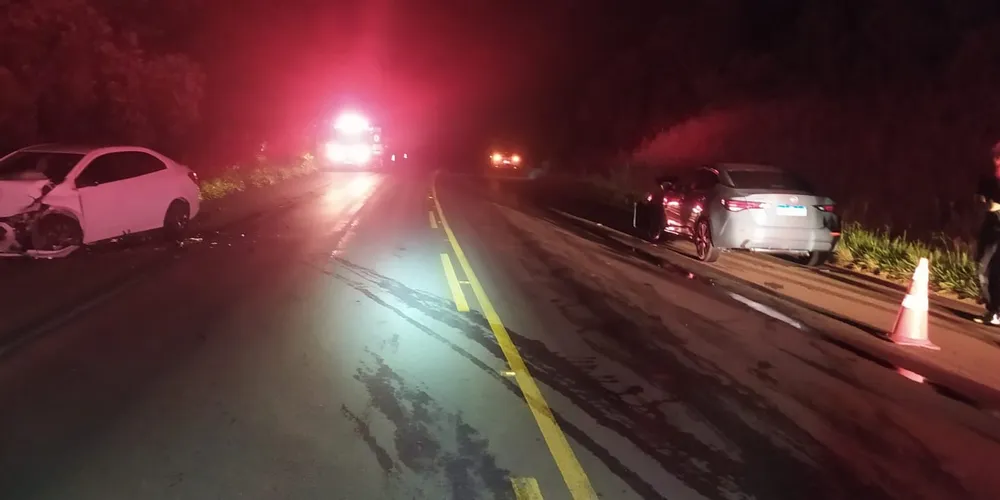 Acidente aconteceu no município de Tibagi, na noite dessa quinta-feira (17)
