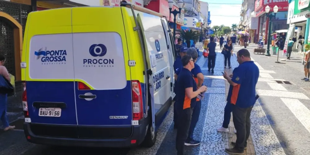 Ação acontece no Calçadão até quarta-feira (26)