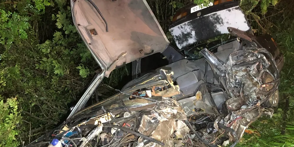 O acidente vitimou um jovem de 26 anos