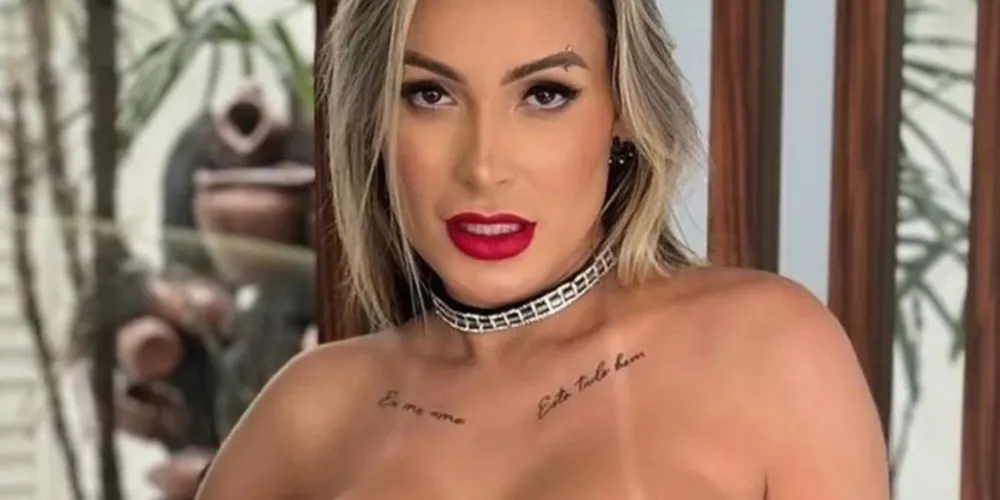 A influenciadora repreendeu a modelo e questionou se ela teria como provar suas declarações