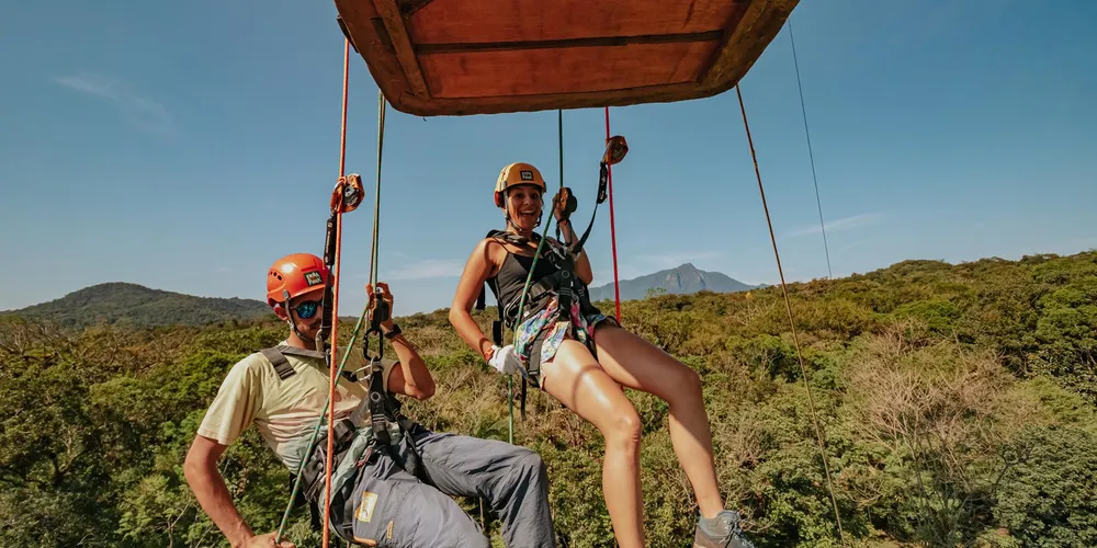 Aos que buscam descanso e um contato mais próximo da natureza, o Ekôa Park, em Morretes, é uma boa opção para aproveitar os dias de Carnaval