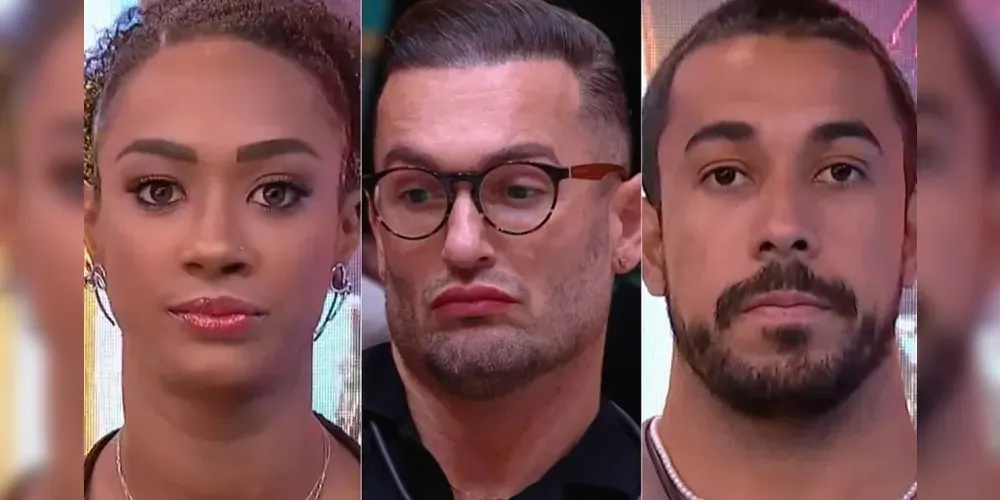 Aline, Diego e Maike estão no paredão desta semana