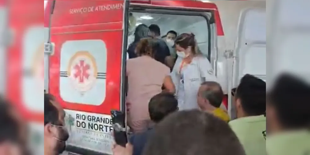 Bolsonaro recebeu orações durante para um hospital de Natal
