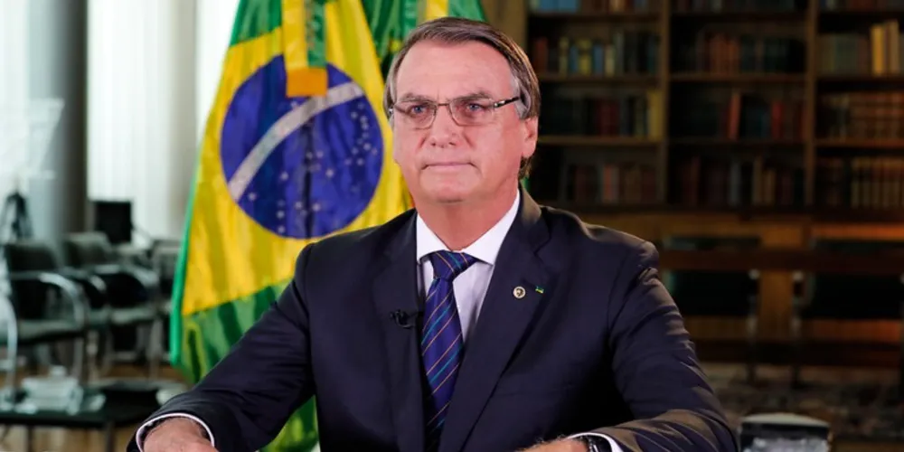 Jair Bolsonaro (PL) enquanto ocupava o cargo de Presidente da República