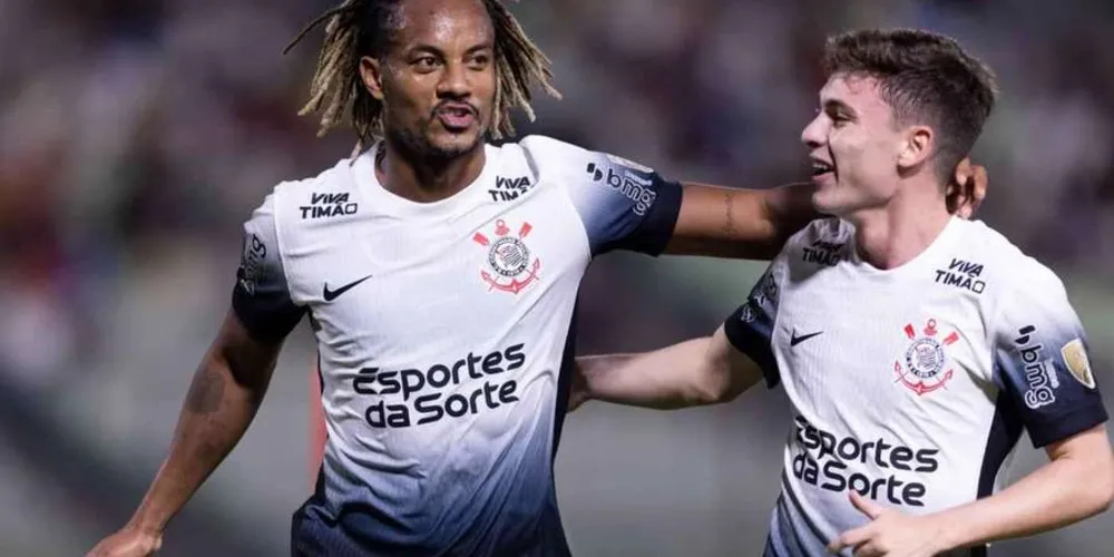 O gol do Timão foi marcado por Carrillo, aos 36' do primeiro tempo