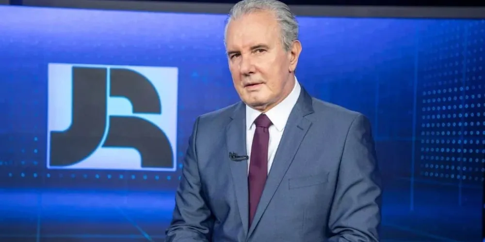 Celso Freitas estava atualmente como âncora no Jornal da Record