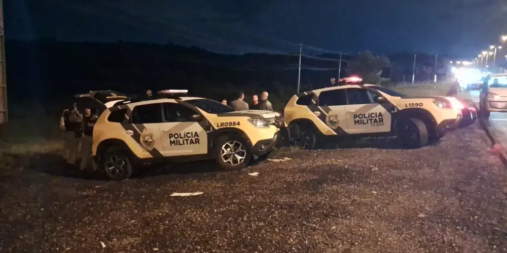 O suspeito foi localizado pela Polícia Militar (PM) em fuga pela BR-116