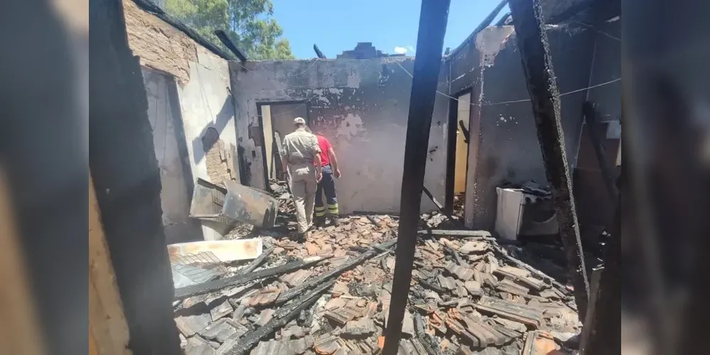 Ainda não se sabe o que causou o incêndio