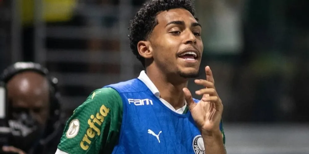 Luighi, atacante do sub-20 do Palmeiras
