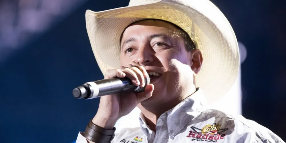 O locutor Cuiabano Lima foi confirmado na Expo Telêmaco