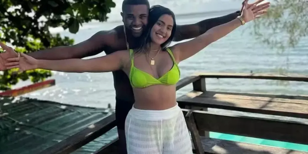 Davi Brito e Adriana Paula estão esperando o primeiro filho