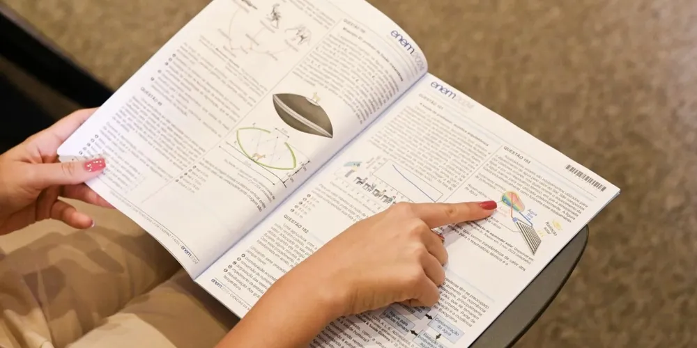 Aproximadamente 865 mil treineiros fizeram a prova do Enem 2024