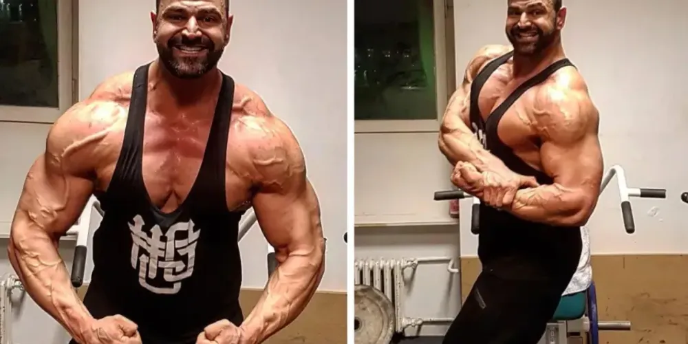 O fisiculturista Vittorio ‘Vito’ Pirbazari