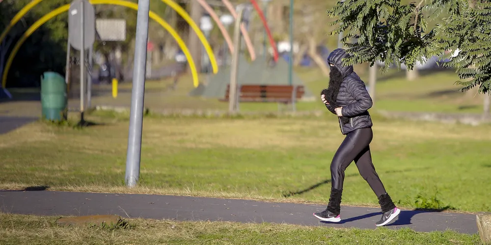 Imagens de frio em Curitiba