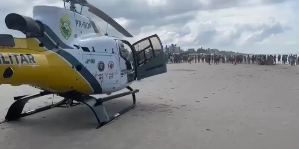 Duas pessoas precisaram ser resgatados no dia de hoje (19)