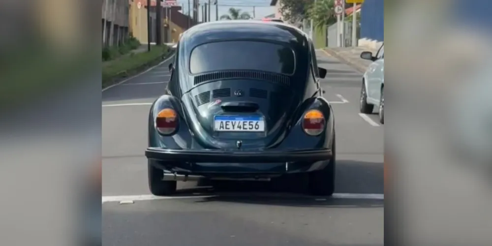 Fusca roubado no Jardim Carvalho