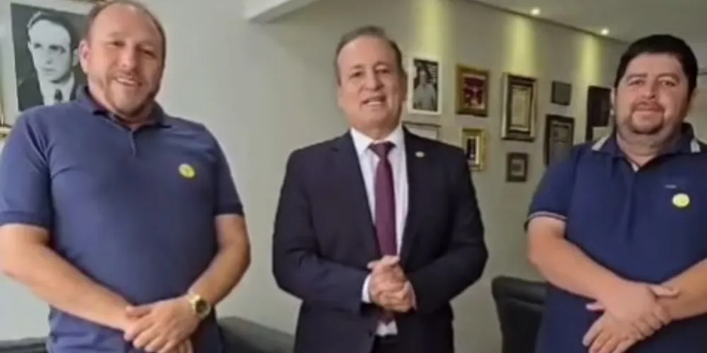 Laercio Cipriano, Moacyr Fadel e Tiu Chico estiveram reunidos em Curitiba