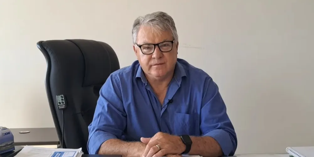 O prefeito Altamir Sanson celebrou a realização do evento em Palmeira