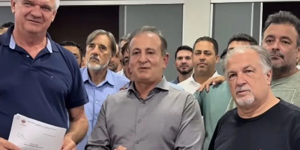 Juca Sloboda, Moacyr Fadel e Reginaldo Cheirubim estiveram reunidos na noite dessa terça-feira (18)
