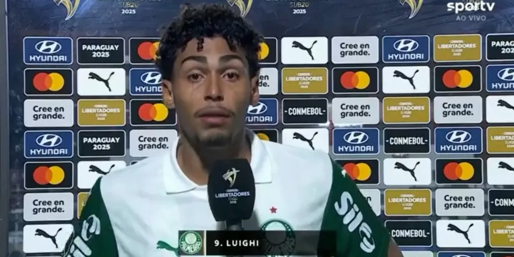 Luighi desabafou sobre o caso após o fim da partida