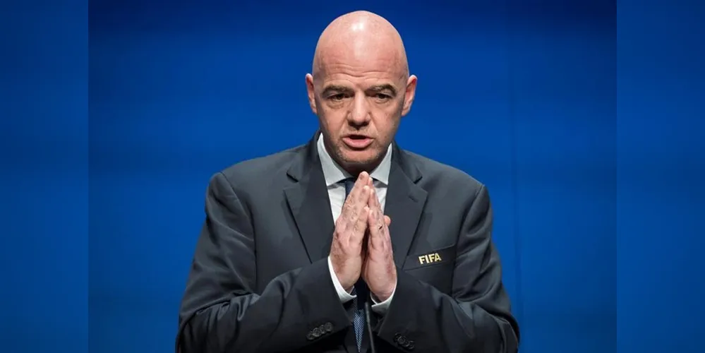 Infantino anunciou novidades para a final da próxima Copa