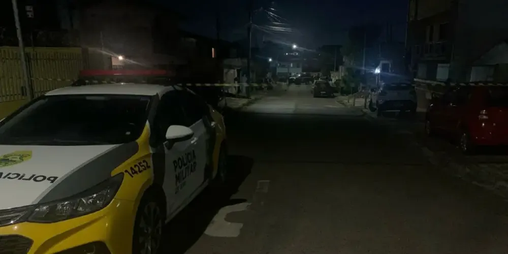 Após o crime, o autor fugiu do local