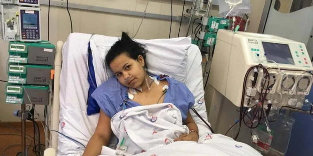 Vitória morreu no dia 28 de fevereiro, no Instituto do Coração do Hospital das Clínicas